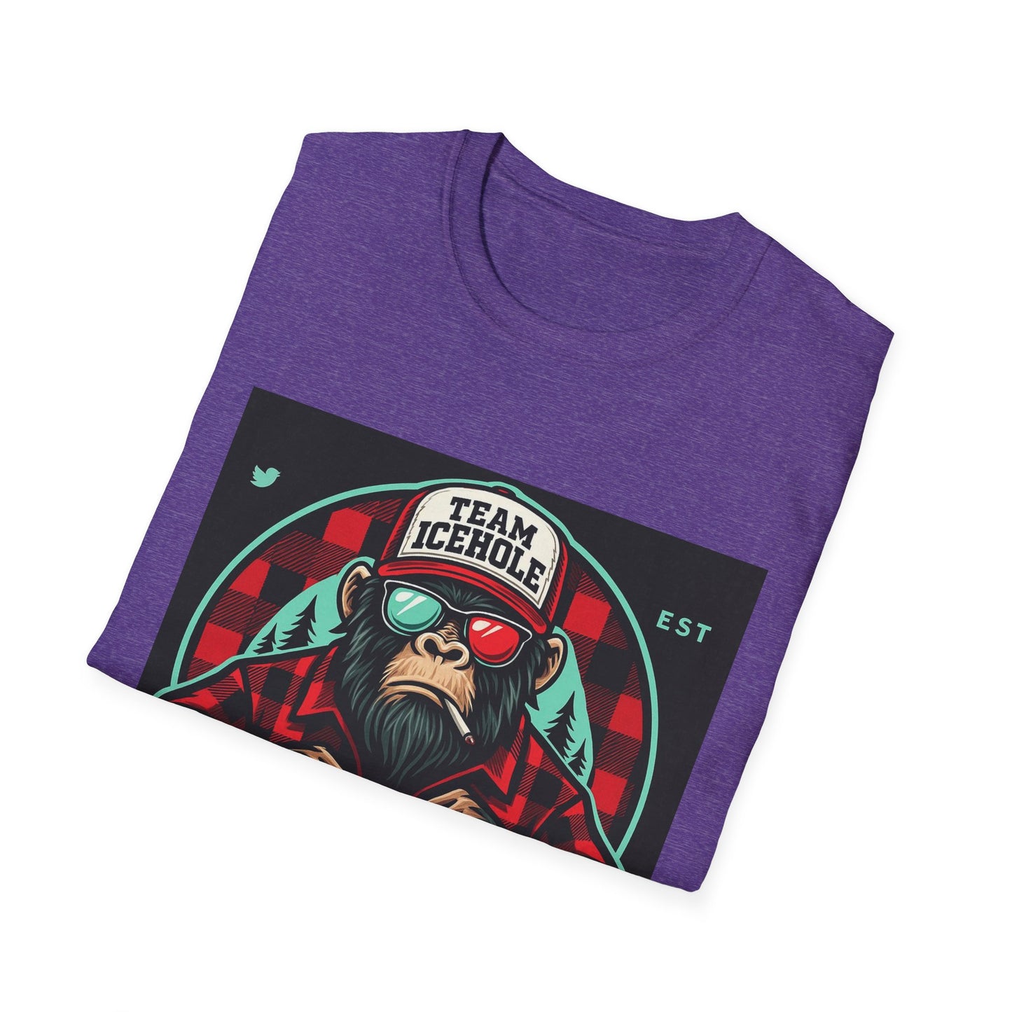 T-Shirt - Team IceHole Smoking BigFoot