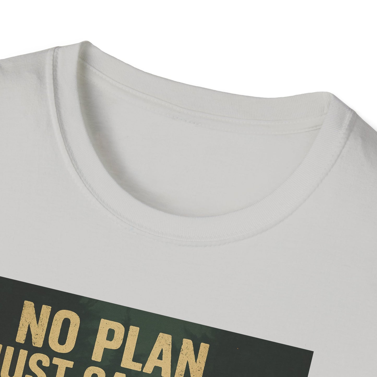 No Plan Just Gas & Guts' Camping Tee for Outdoor Enthusiasts | Team IceHole