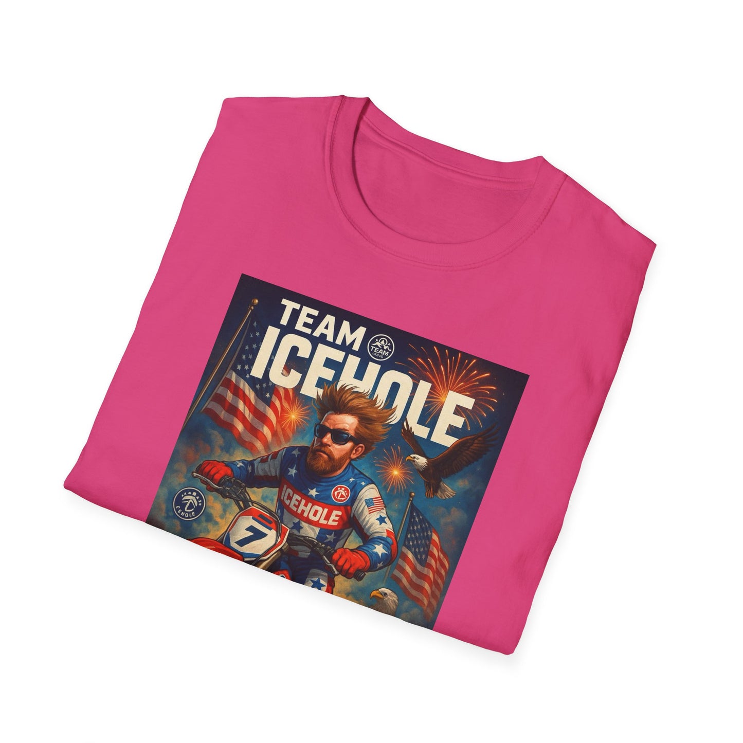 Team Icehole T-Shirt - Living Life One Video at a Time Merica