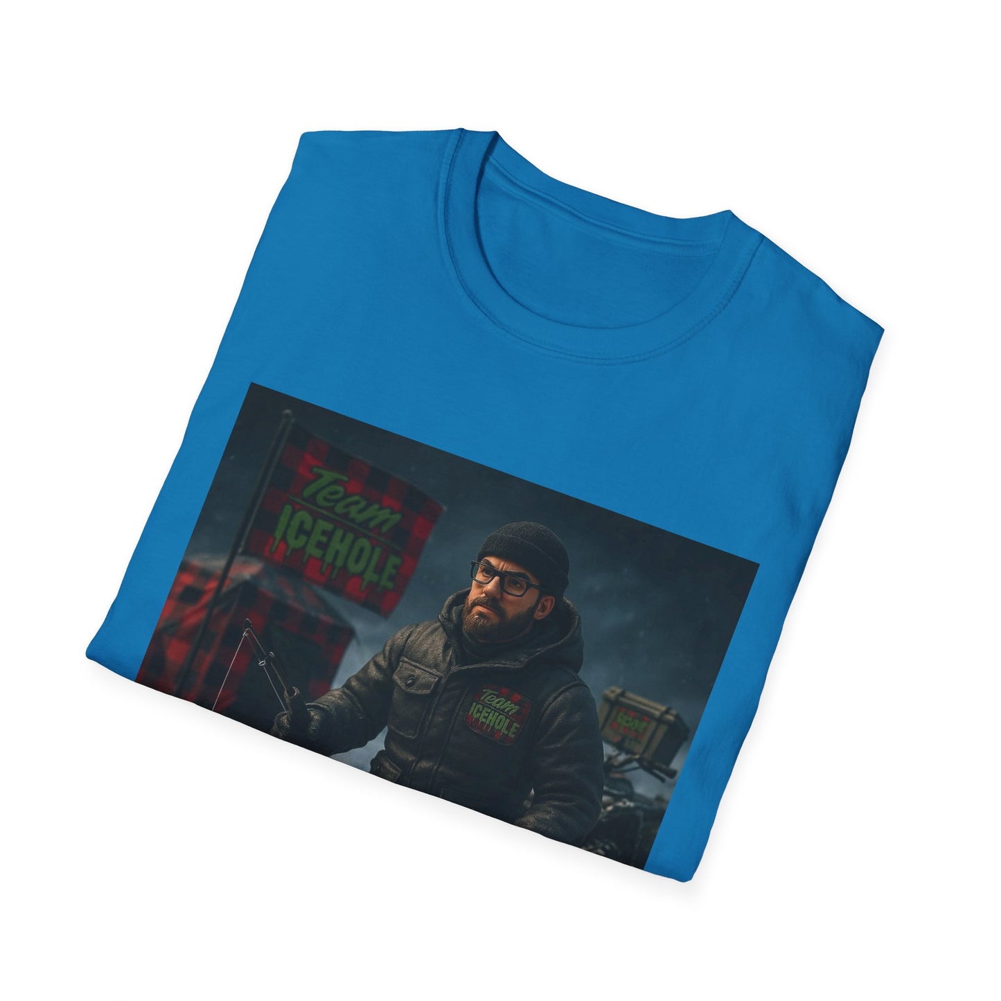 T-Shirt - Team IceHole Camp Setup Adventure Shirt