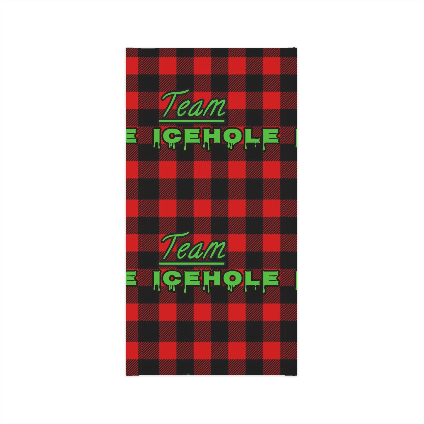 Team Icehole Lightweight Neck Gaiter, Outdoor Scarf, Fishing Accessories, Versatile Face Cover, Winter Sports Gear