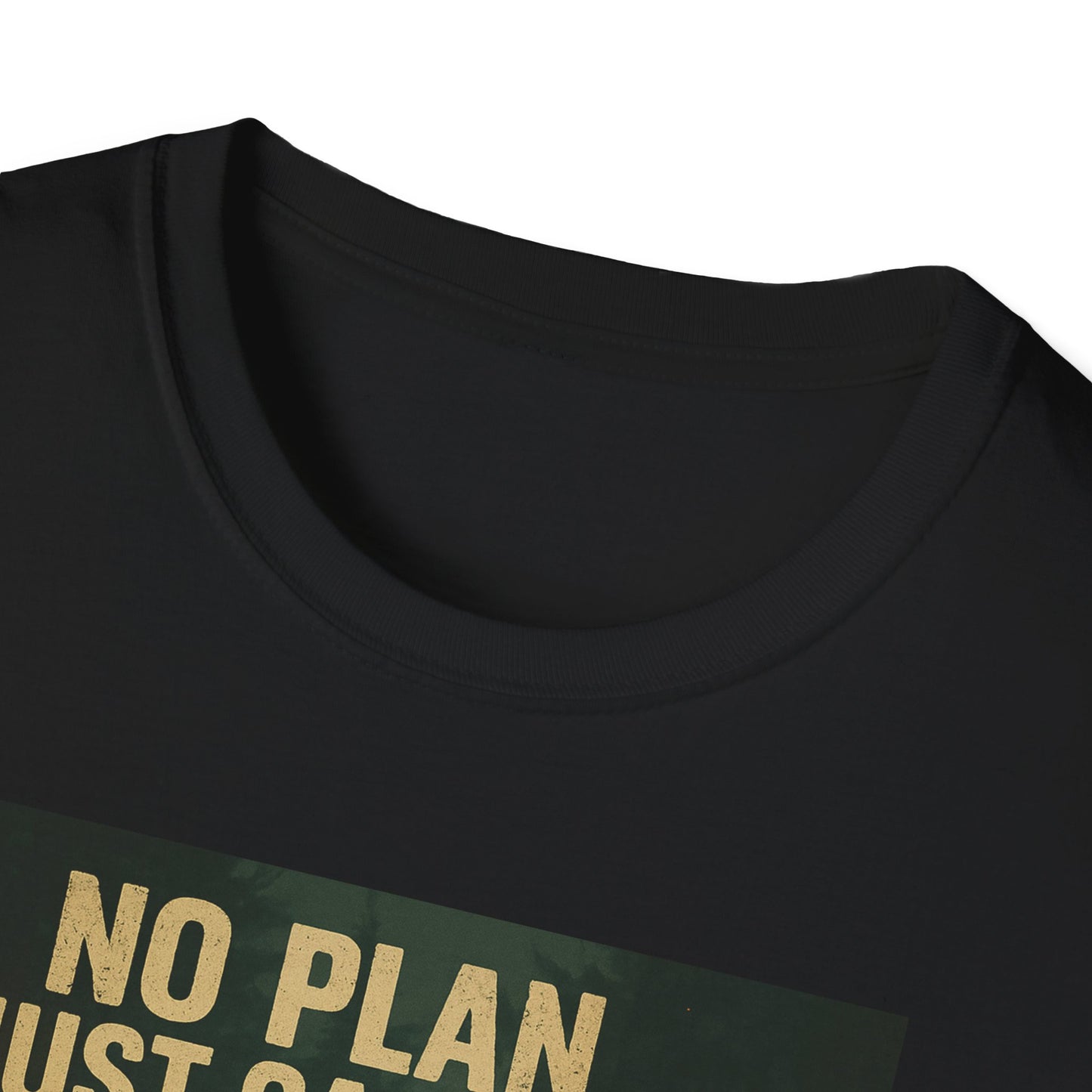 No Plan Just Gas & Guts' Camping Tee for Outdoor Enthusiasts | Team IceHole