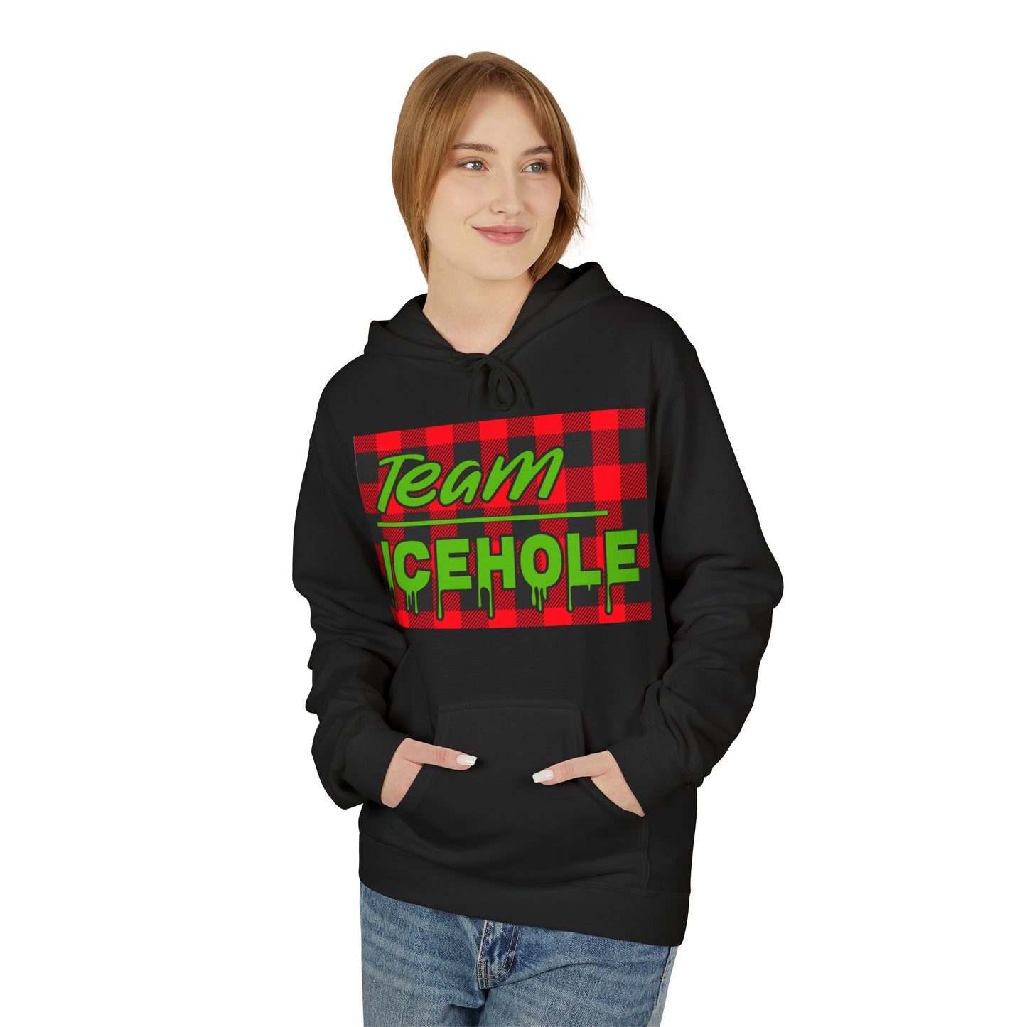 Team Icehole Fleece Hoodie - OG logo