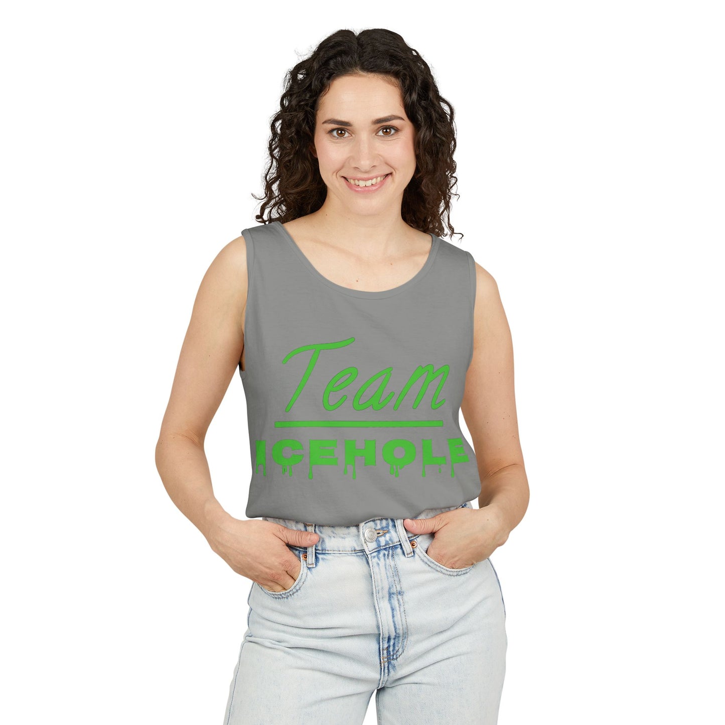 Unisex Team Icehole Tank Top, Summer Tank