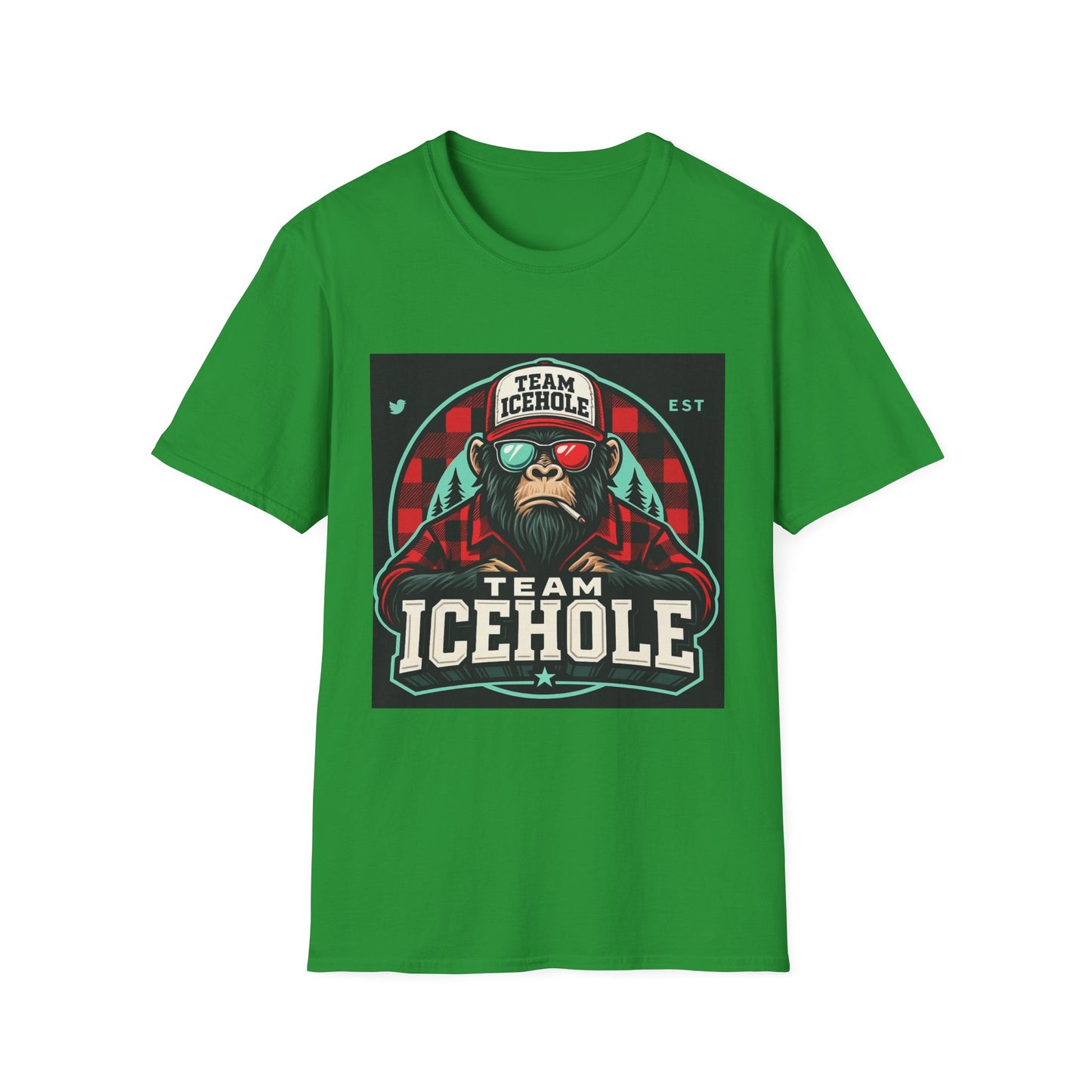 T-Shirt - Team IceHole Smoking BigFoot
