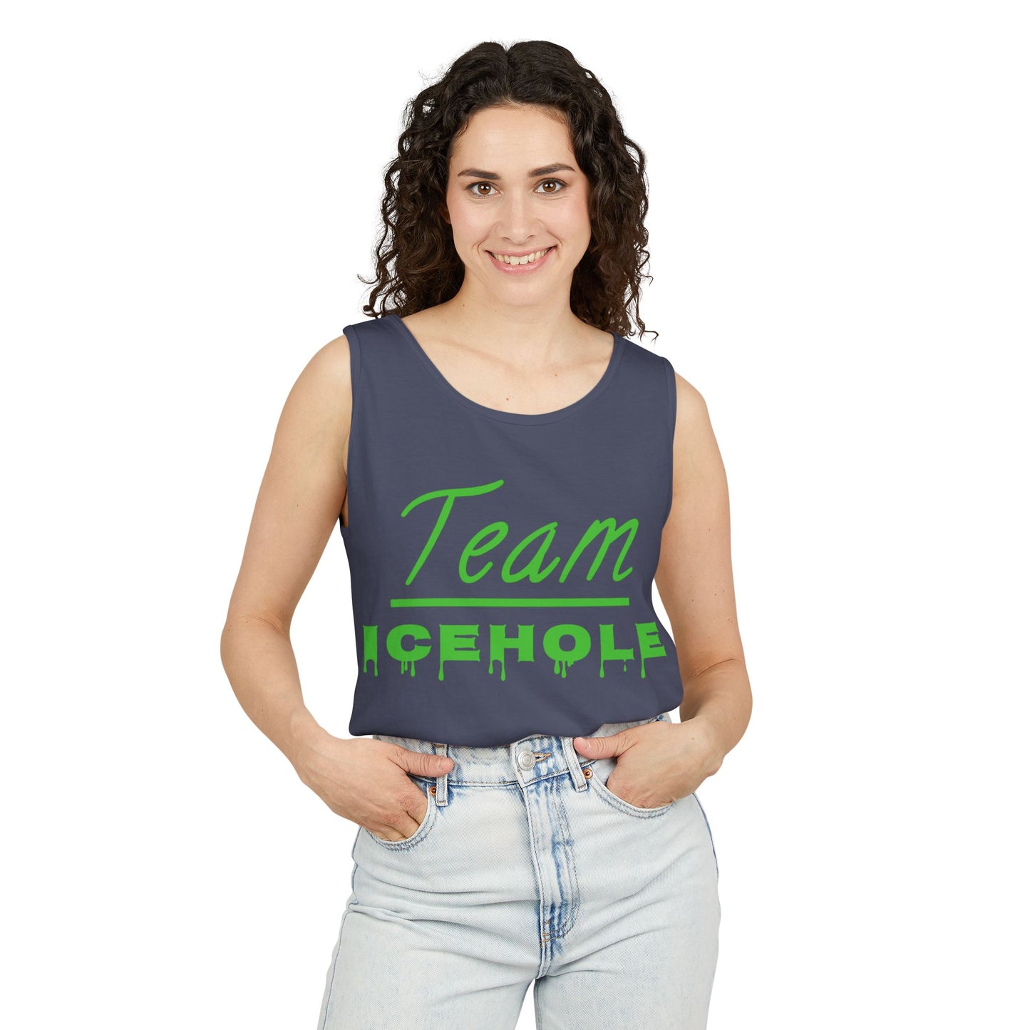 Unisex Team Icehole Tank Top, Summer Tank