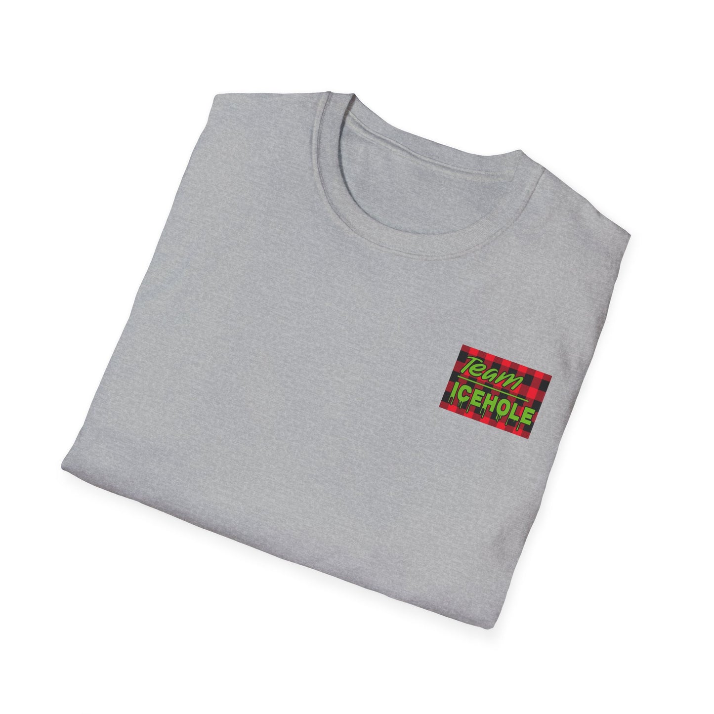Ice Fishing T-Shirt — “Drill It Till It Squirts” Graphic Tee