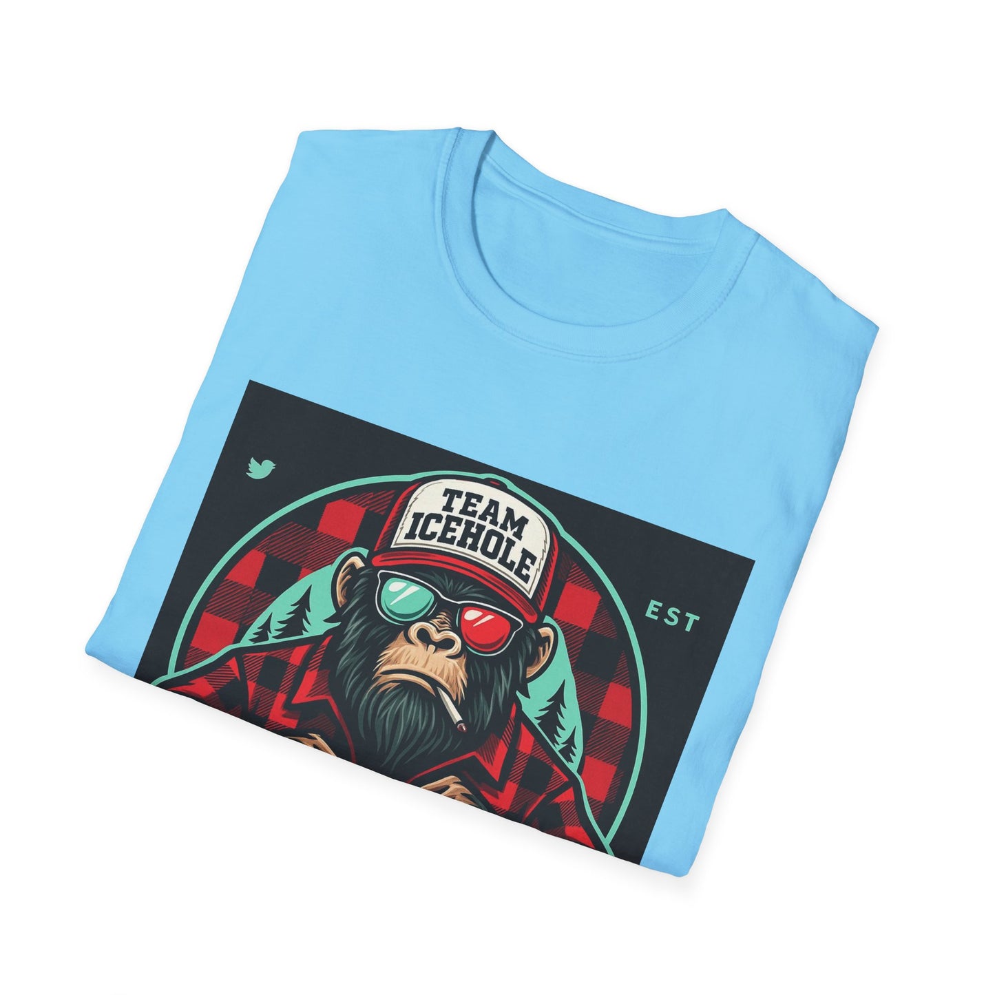 T-Shirt - Team IceHole Smoking BigFoot