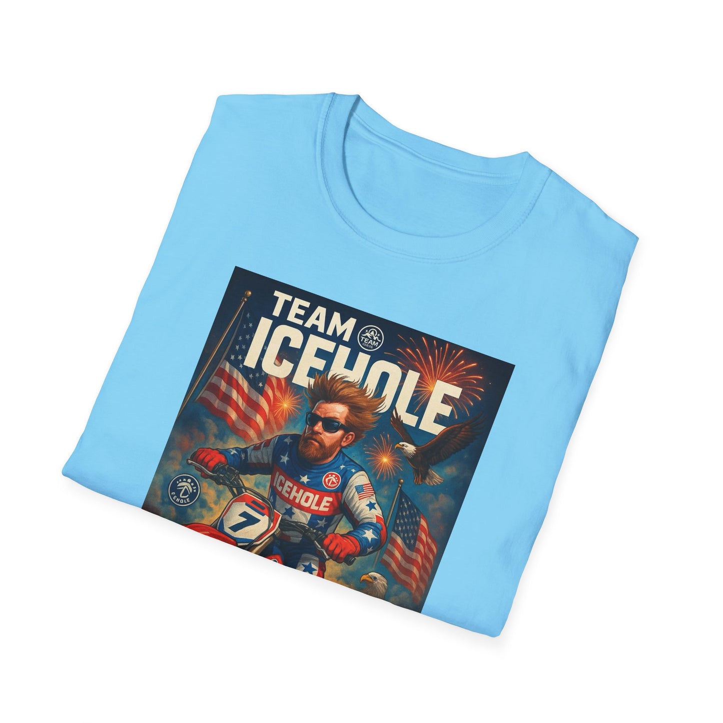 Team Icehole T-Shirt - Living Life One Video at a Time Merica