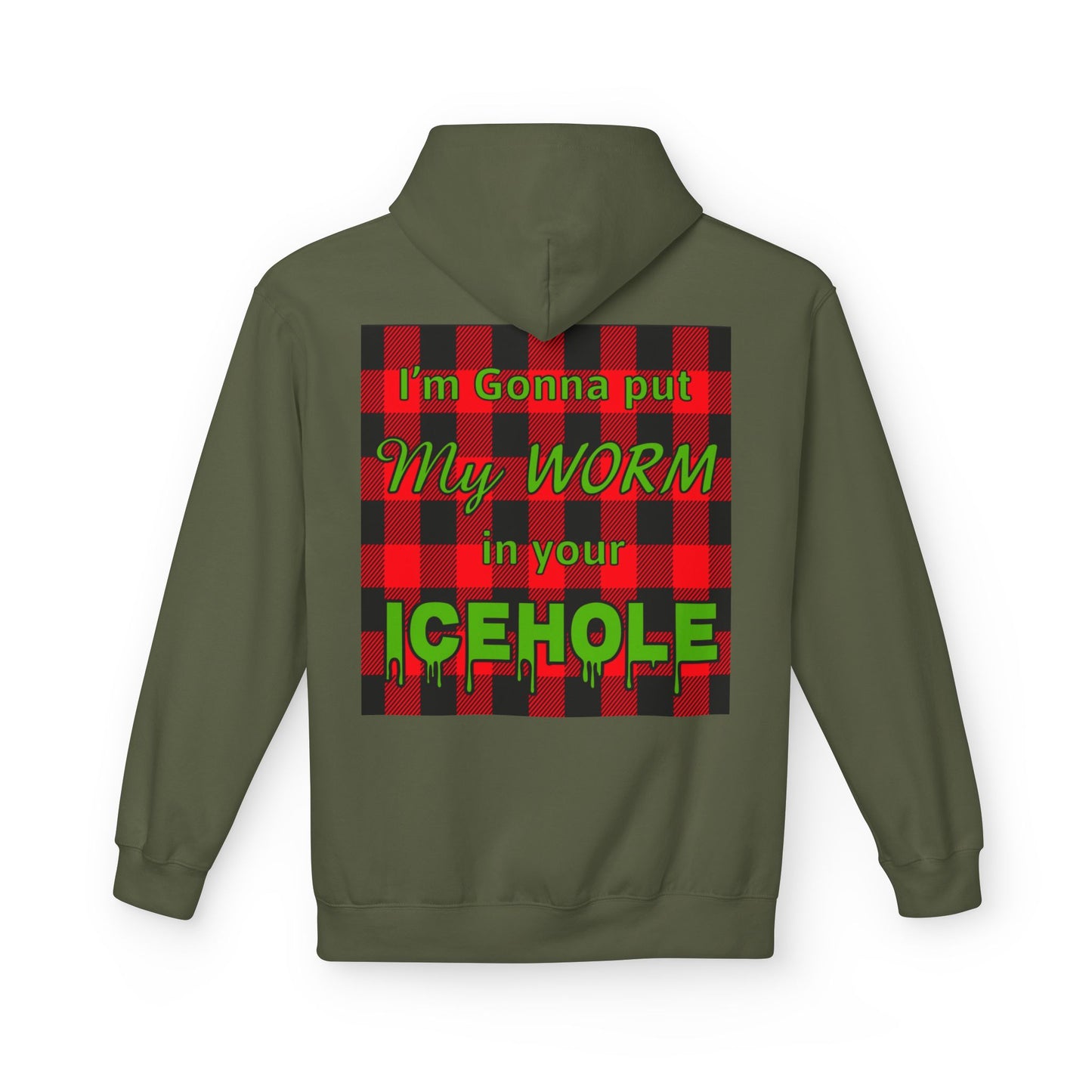 Team Icehole Fleece Hoodie - OG logo