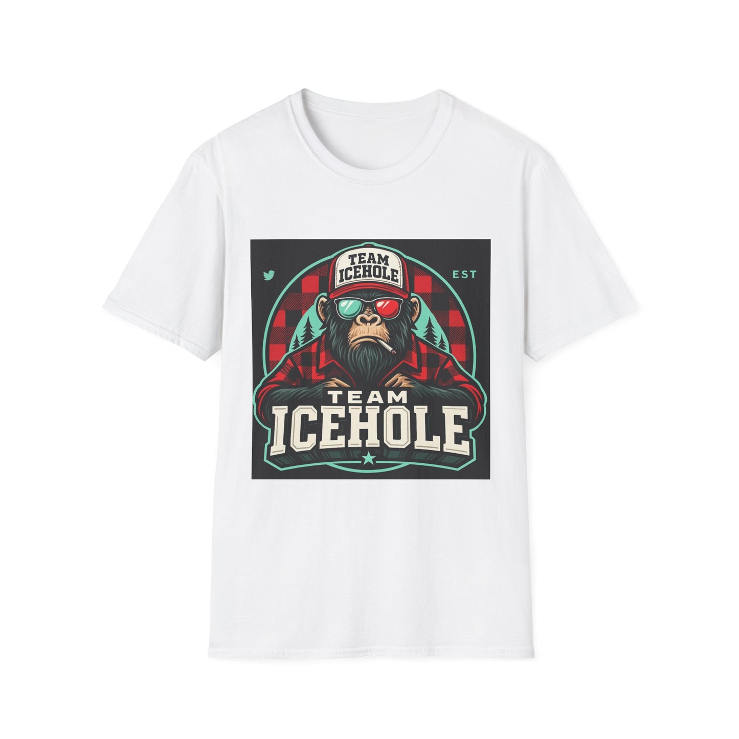T-Shirt - Team IceHole Smoking BigFoot