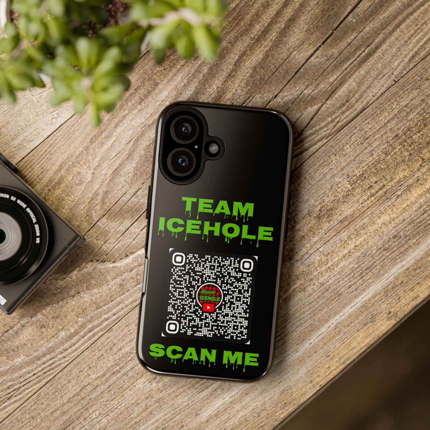 Phone Case — Team Icehole QR Scan Design