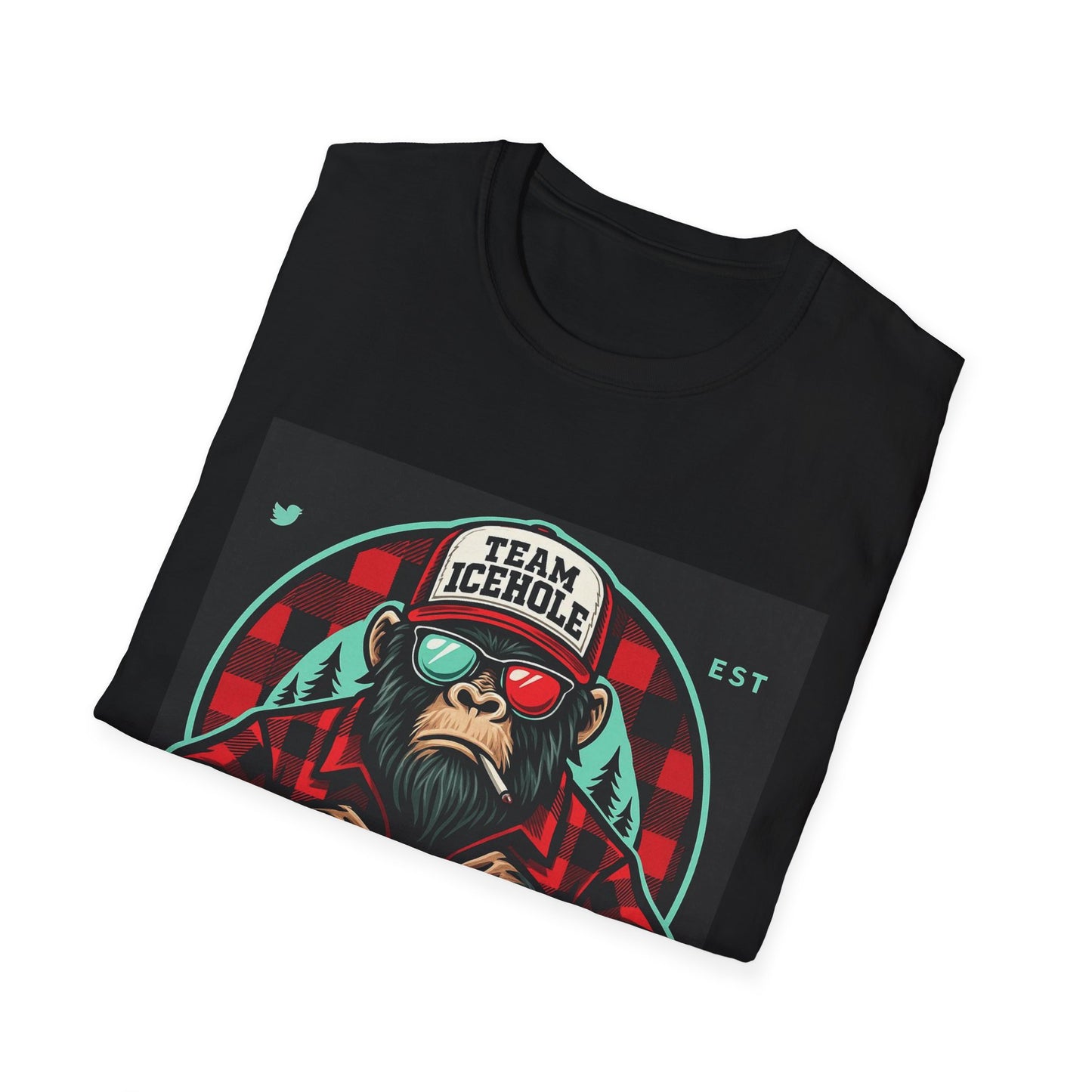T-Shirt - Team IceHole Smoking BigFoot