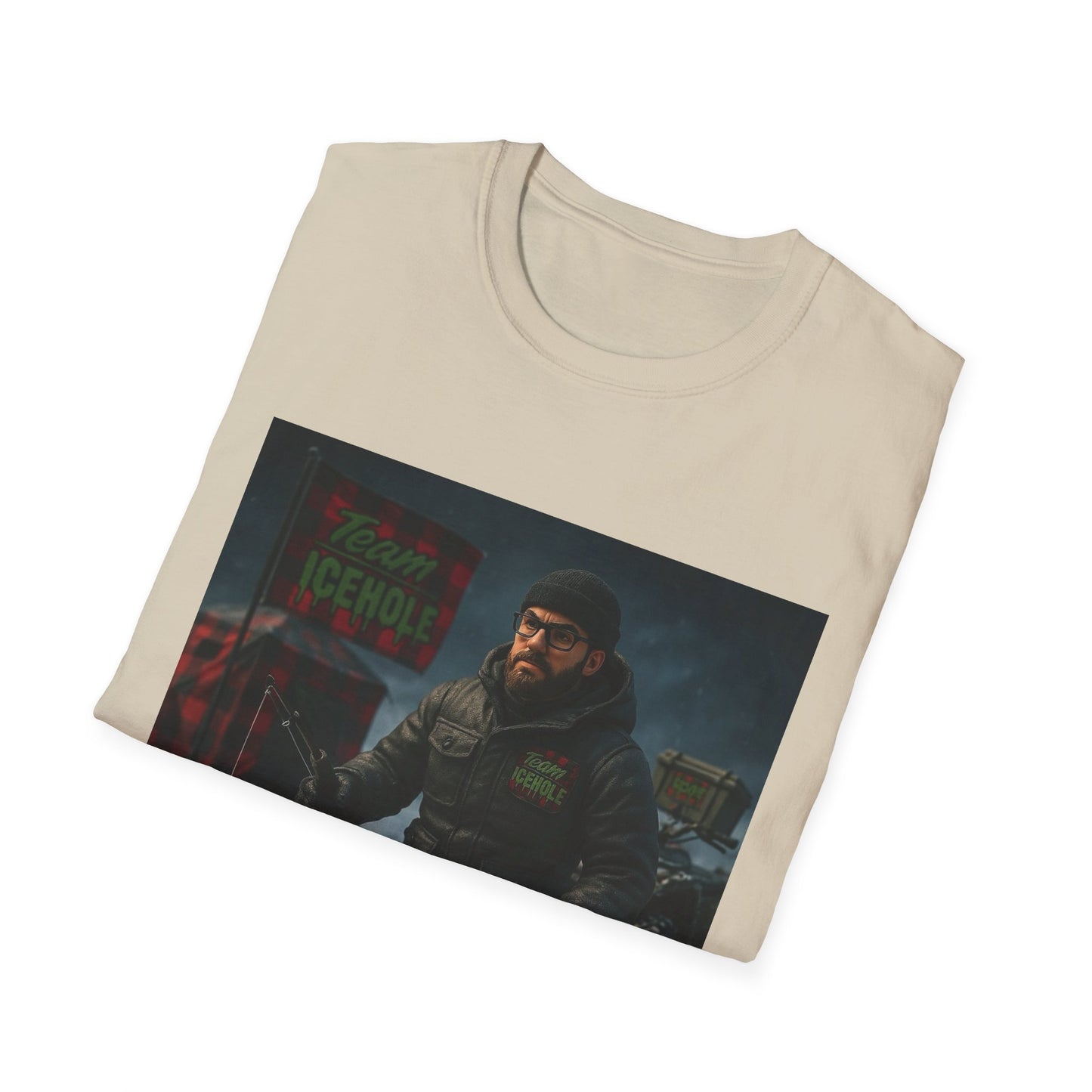 T-Shirt - Team IceHole Camp Setup Adventure Shirt
