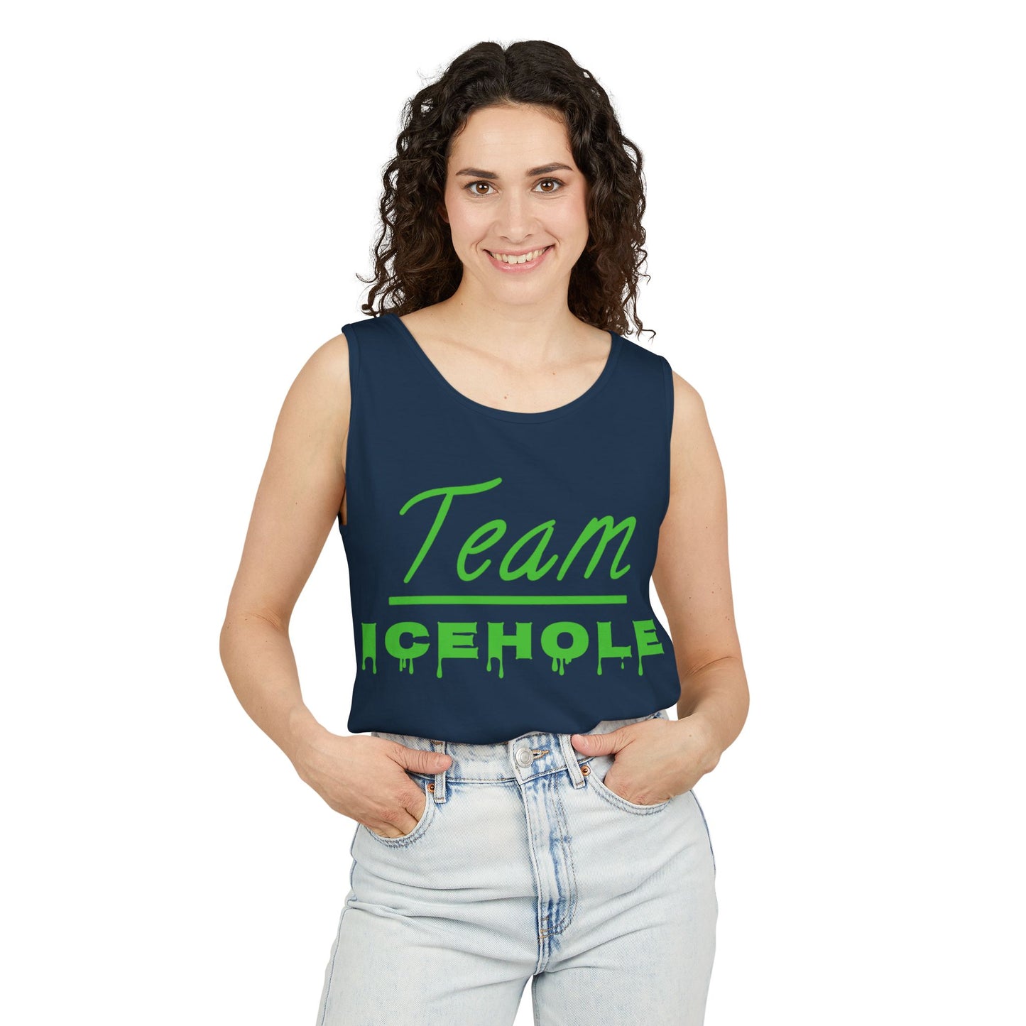 Unisex Team Icehole Tank Top, Summer Tank