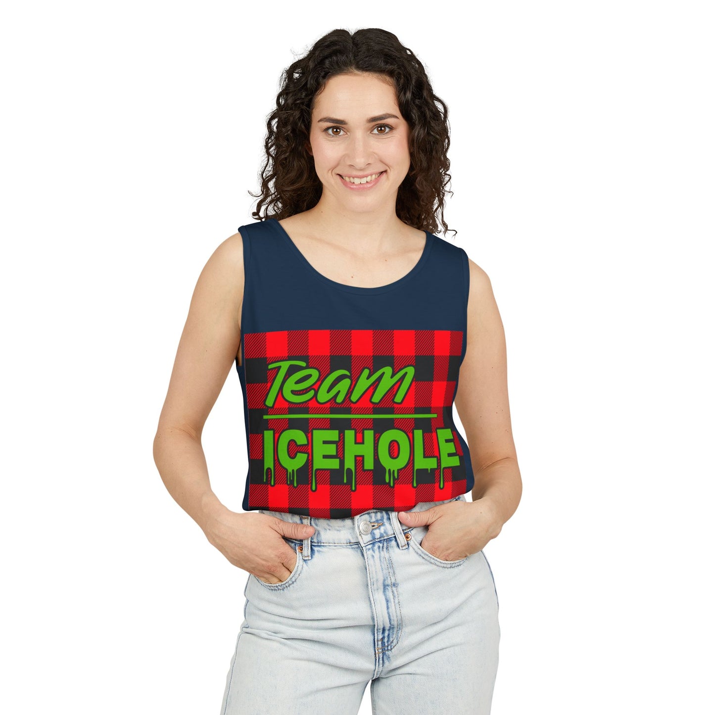 Team Icehole Unisex Tank Top | Lightweight Summer Tee