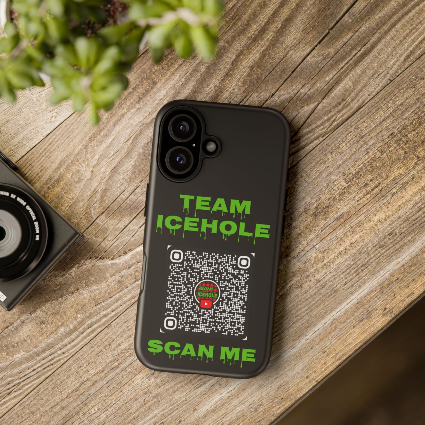 Phone Case — Team Icehole QR Scan Design