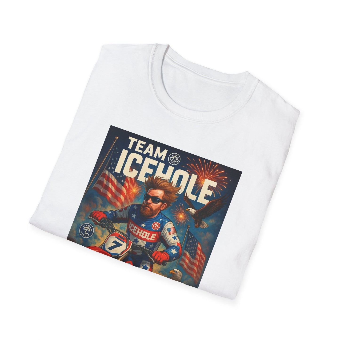 Team Icehole T-Shirt - Living Life One Video at a Time Merica
